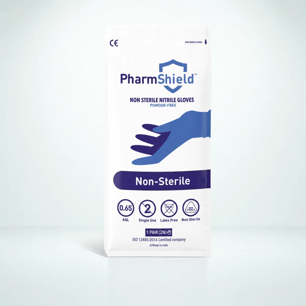 PharmShield Nitrile — Individually Packed Non-Sterile